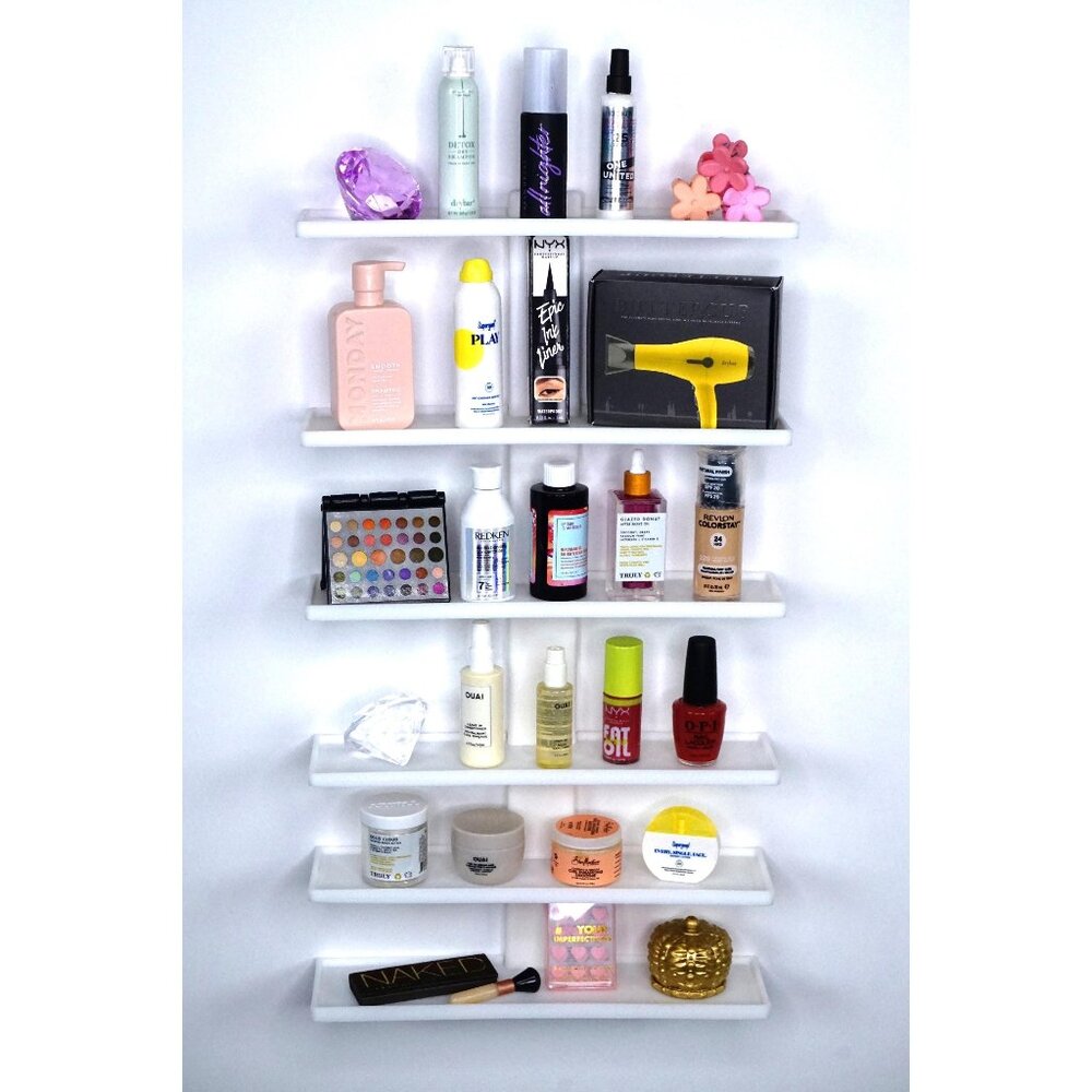 Miniature Wall Mounted Display Shelf for ULTA Mini Brands - Custom 3D Printed